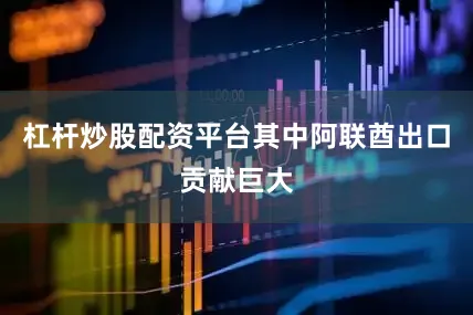 杠杆炒股配资平台其中阿联酋出口贡献巨大