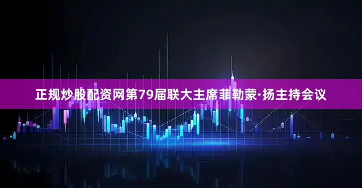 正规炒股配资网第79届联大主席菲勒蒙·扬主持会议